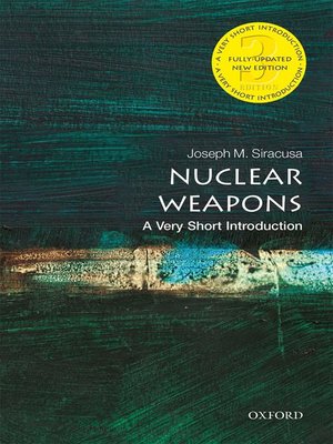cover image of Nuclear Weapons